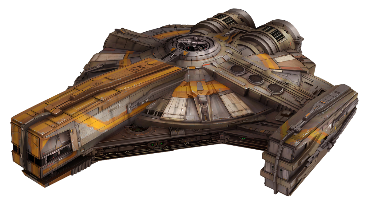 Corellian XS Stock Light Freighter | Star Wars Saga Edition