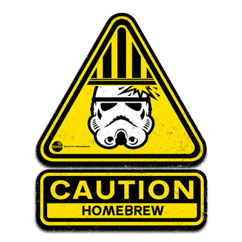 Homebrew Warning