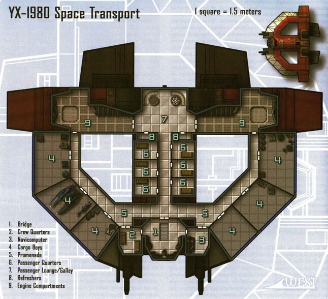 YX-1980 Space Transport 2-0