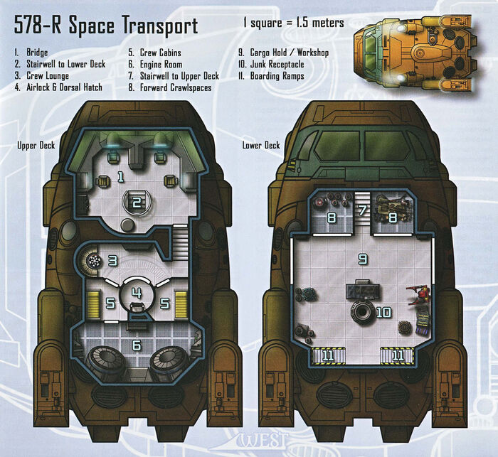 Amalgamated Hyperdyne 578-R Space Transport 2