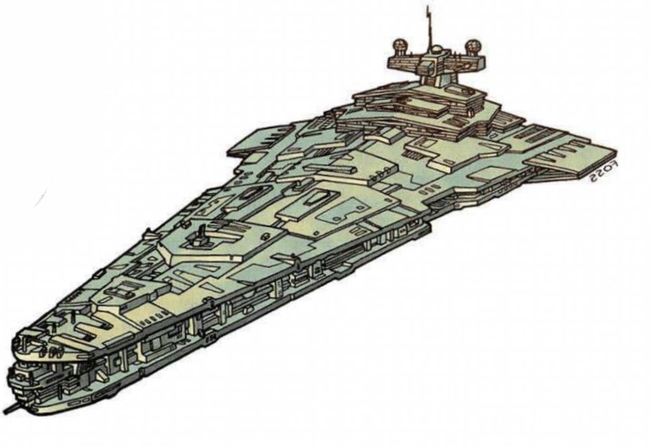 Victory II-Class Star Destroyer | Star Wars Saga Edition