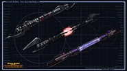 Sith double blades.jpg (523 kB) Mogelijke Lightsabers van een Sith Warrior.