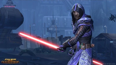Sith Inquisitor met dual lightsaber