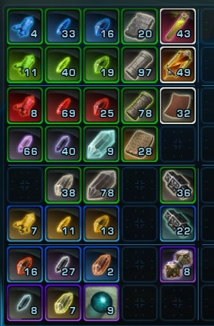 star wars the old republic crafting skills star wars the old republic crafting skills