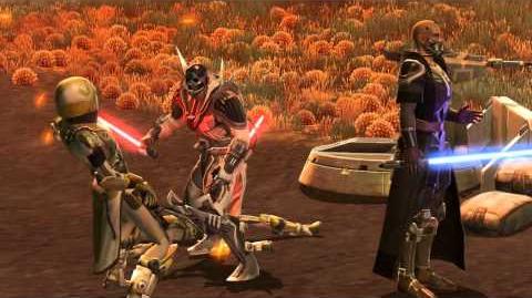 Star Wars The Old Republic - Sith Warrior Progression Video