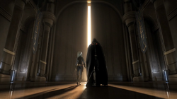 Malgus entering the Jedi Temple