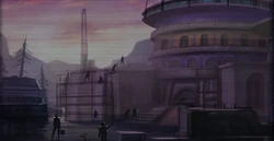 De Jedi Temple in de bouw.