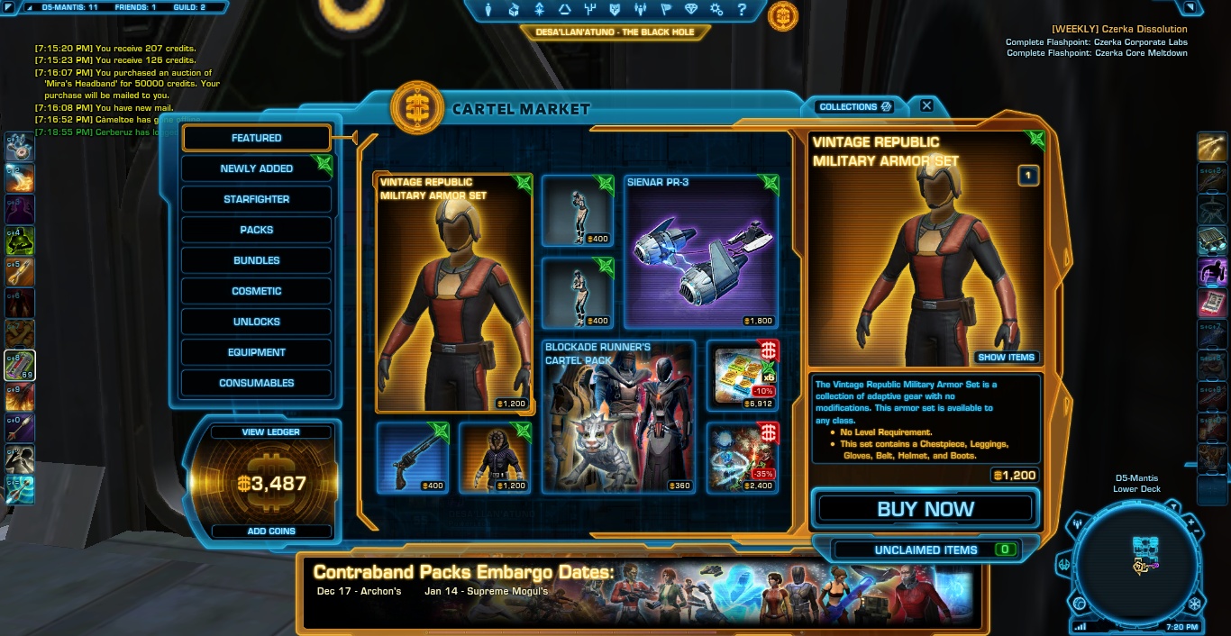 star wars the old republic wiki cartel coins