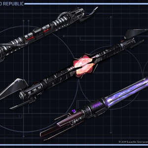 old republic lightsabers