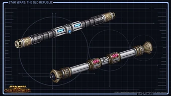 double bladed lightsaber