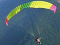 Parachute jumping