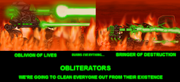 Obliterators Advert