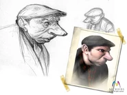 Early concept of Ivan