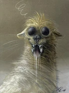 Early concept art of Youki