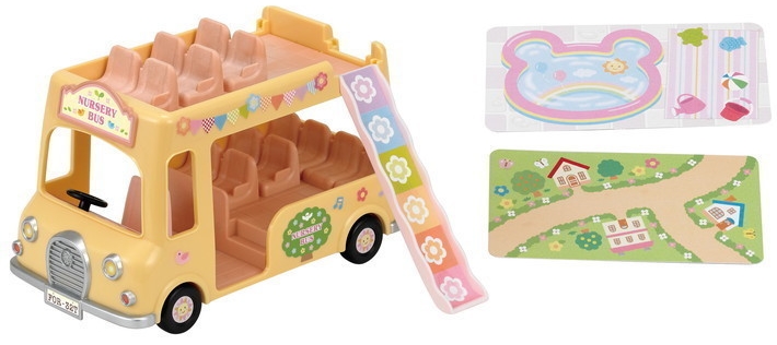 Sylvanian hotsell nursery bus