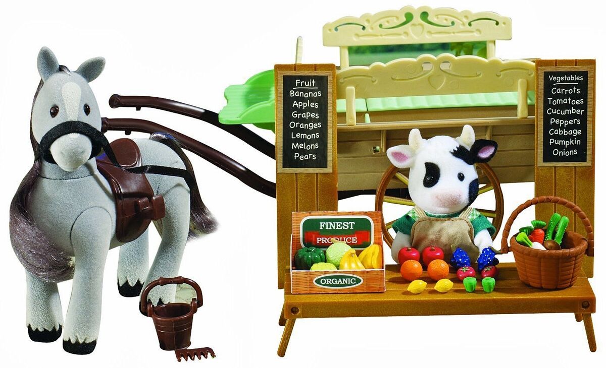 Farm Horse & Cart | Sylvanian Families Wiki | Fandom