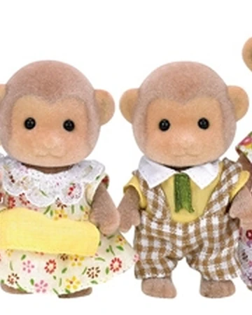 monkey family sylvanian