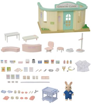 Sylvanian country clinic sales