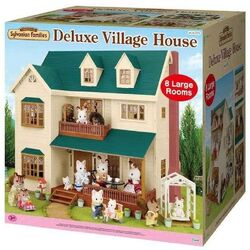 Sylvanian deluxe sales village house