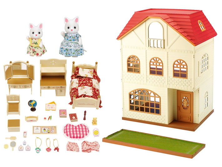 Sylvanian cedar terrace sales gift set