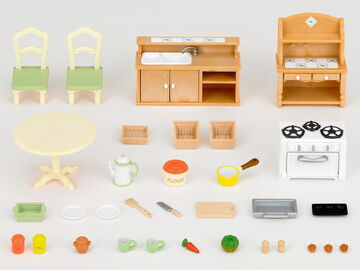 Sylvanian families kitchen set outlet