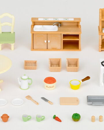 country kitchen set 5033 sylvanian