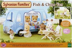 Sylvanian families fish and chips van deals