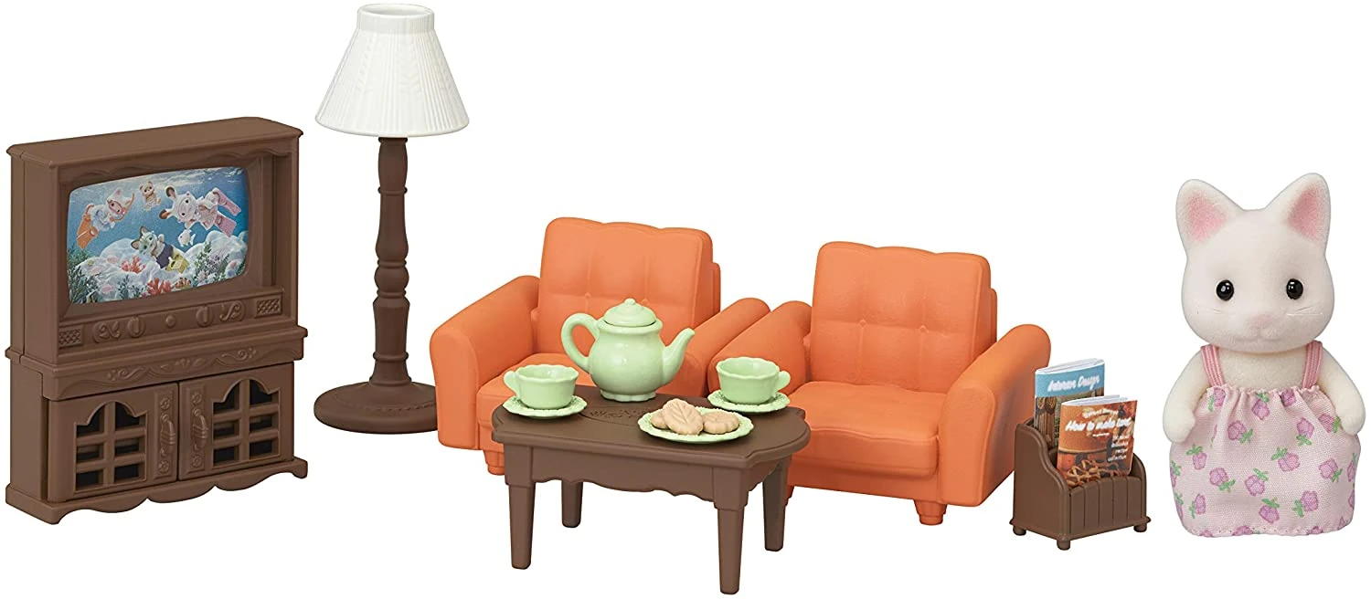 sylvanian families lounge set