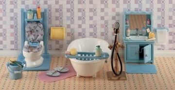 Sylvanian bath and shower set clearance