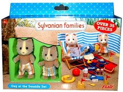 Sylvanian families day at the seaside set on sale