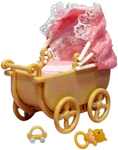 Sylvanian families deals twin pram