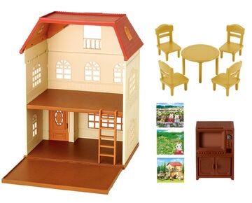 Sylvanian family 3 story house deals