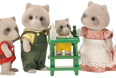 Calico critters raccoon family top