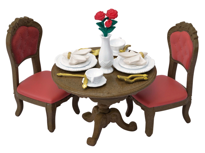 Chic Dining Table Set Sylvanian Families Wiki Fandom