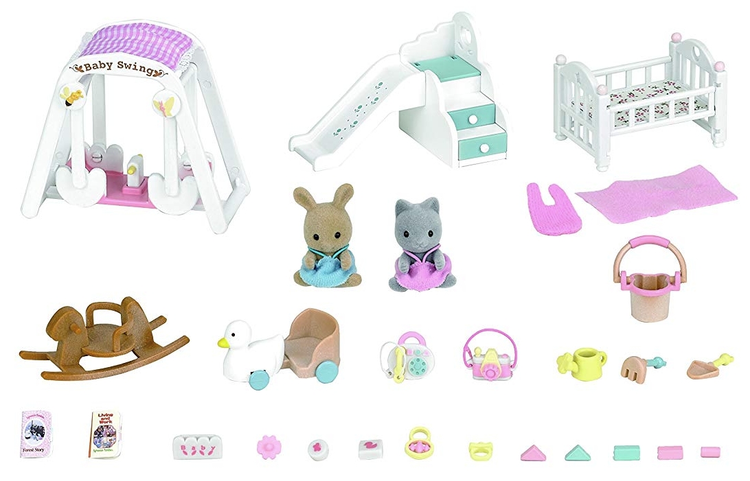 Sylvanian baby deals room set