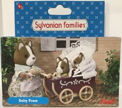 Sylvanian families double sales pram