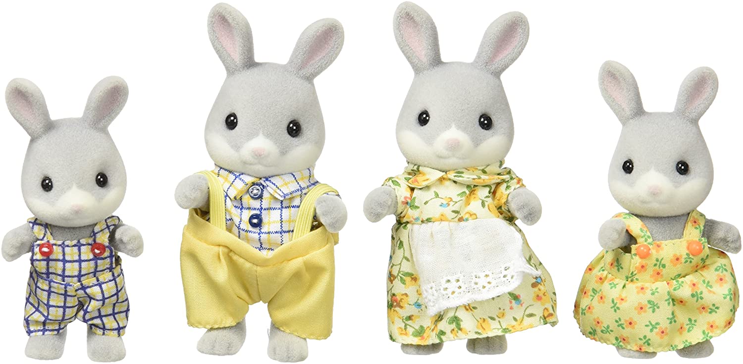 Sylvanian Families 15th Anniversary doll Big Giant HAPPY COTTONTAIL RABBITS