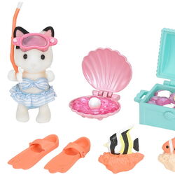 Sylvanian seaside treasure set clearance