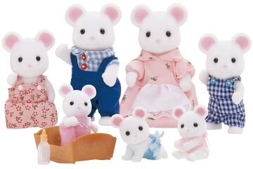 White Mouse Family Sylvanian Families Wiki Fandom