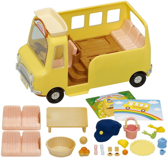 Nursery school bus sales sylvanian families