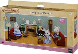 Sylvanian luxury living room set sales