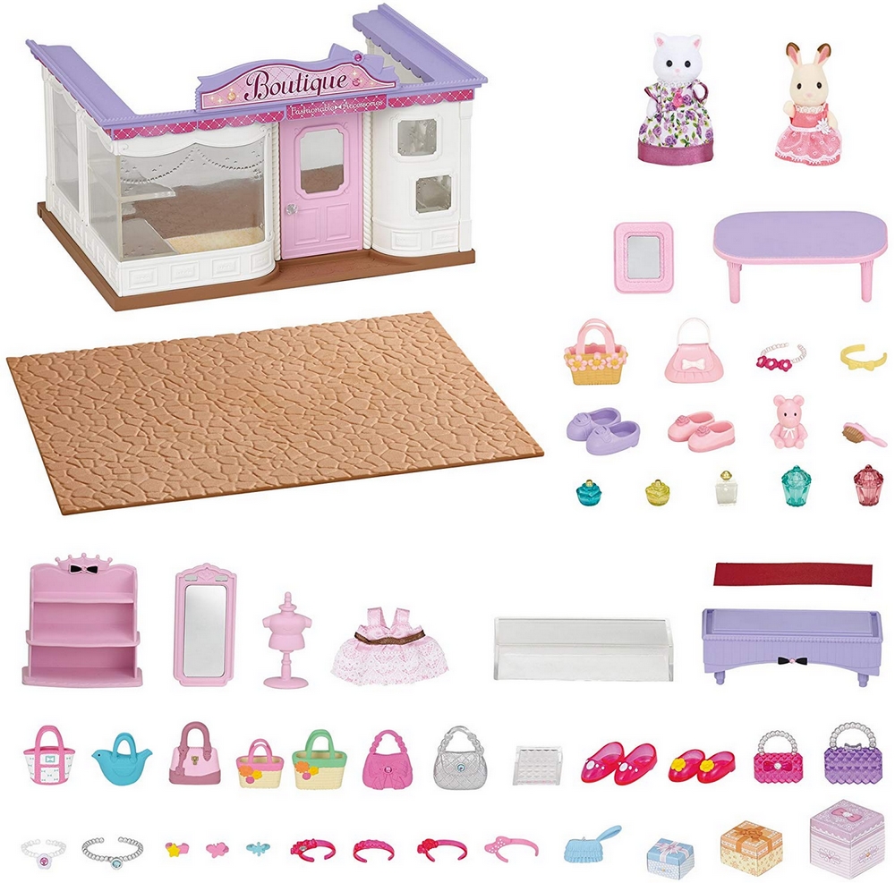 Sylvanian families boutique sales gift set