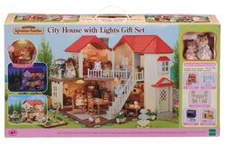 City house with lights gift set deals