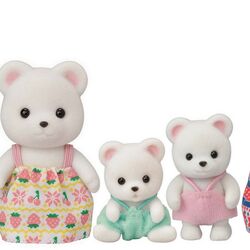 Calico critters polar bear family outlet