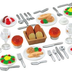 Sylvanian families food set hotsell
