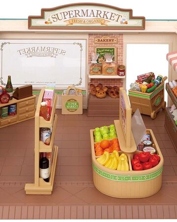 sylvanian families supermarket