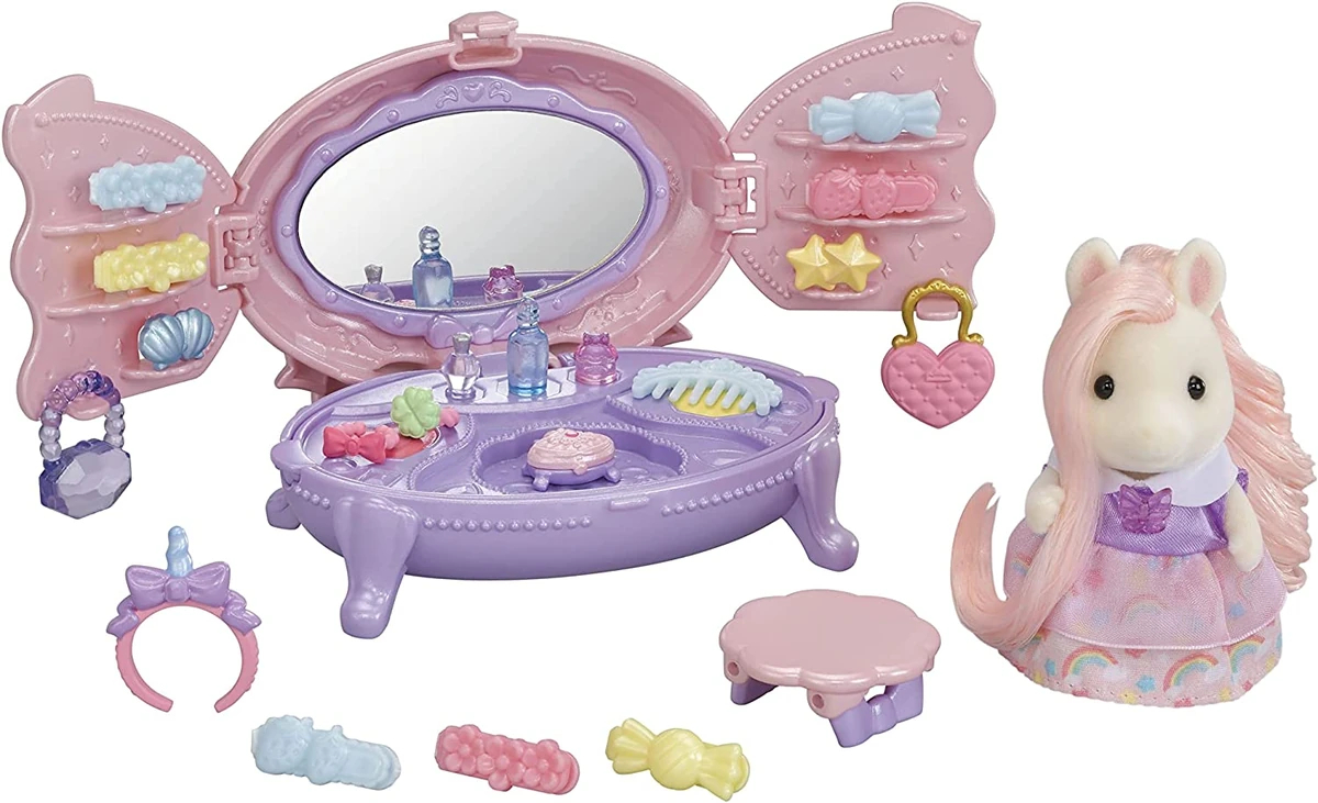 Pony's Vanity Dresser Set Sylvanian Families Wiki Fandom