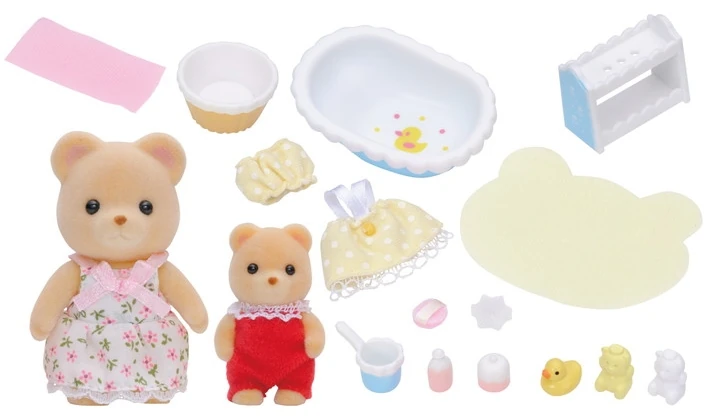 シルバニア　Bath Time For Baby Baby Bath Time | Sylvanian Families