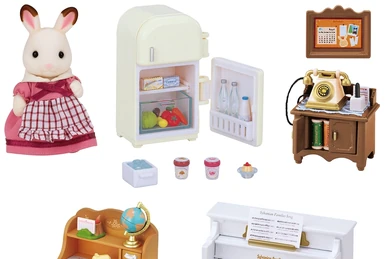 シルバニア　ベティズ　トイボックス　　 Betty\"s Toy Box Sylvanian Families Calico Critters Betty's Toy Box - Etsy