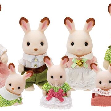sylvanian families rabbit grandparents
